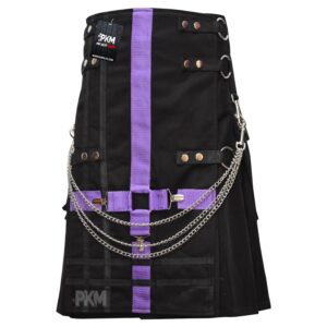 two-tone utility kilt