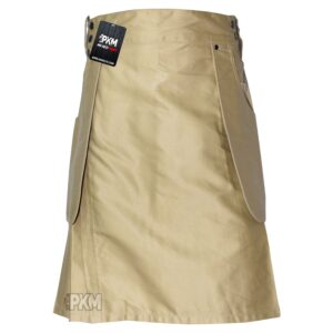 heavy duty khaki men utility kilt