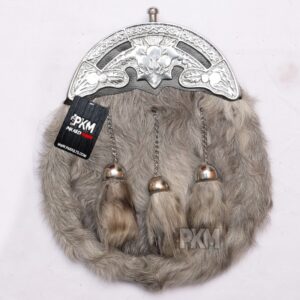 full dress gray fur sporran