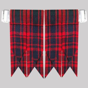 m d tartan kilt flashes