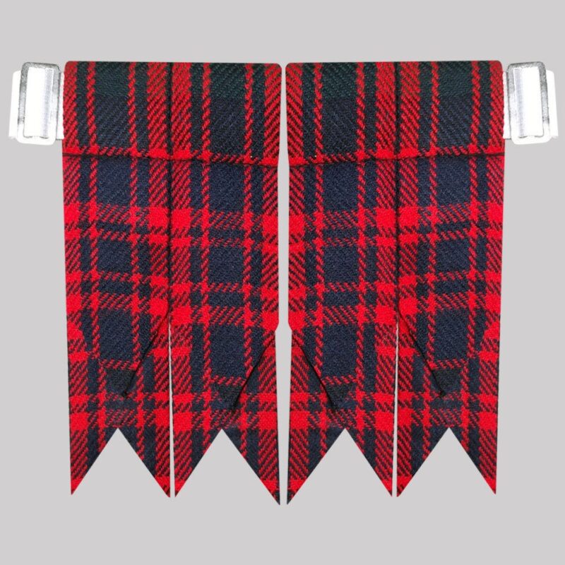 m d tartan kilt flashes