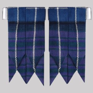 pride of scotland tartan kilt flashes