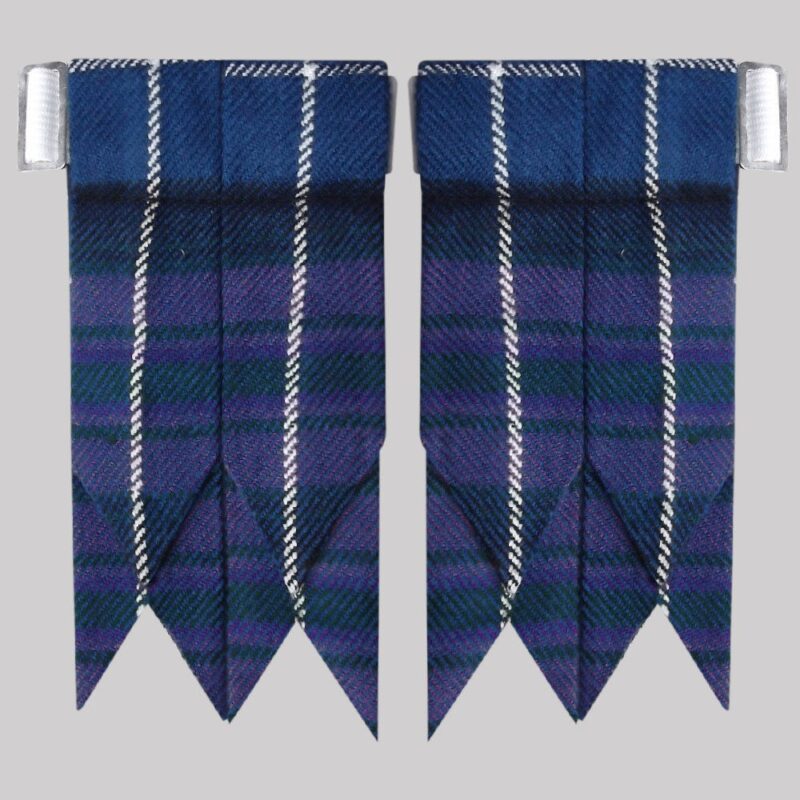 pride of scotland tartan kilt flashes