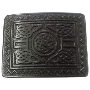 celtic design kilt belt buckle