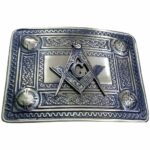 highland masonic kilt belt buckle