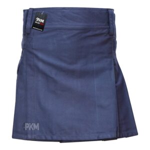 women's utility kilt dark blue