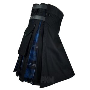 hybrid ramsay blue tartan kilt