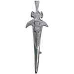 scottish sword kilt pin