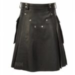 studded leather kilt