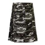 urban camouflage utility kilt