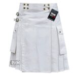 men white utility kilt