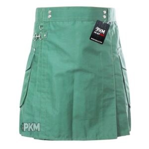 green men utility kilt