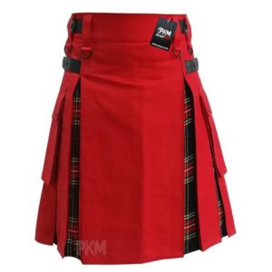 tartan hybrid men utility kilt