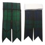 black watch tartan socks flashes