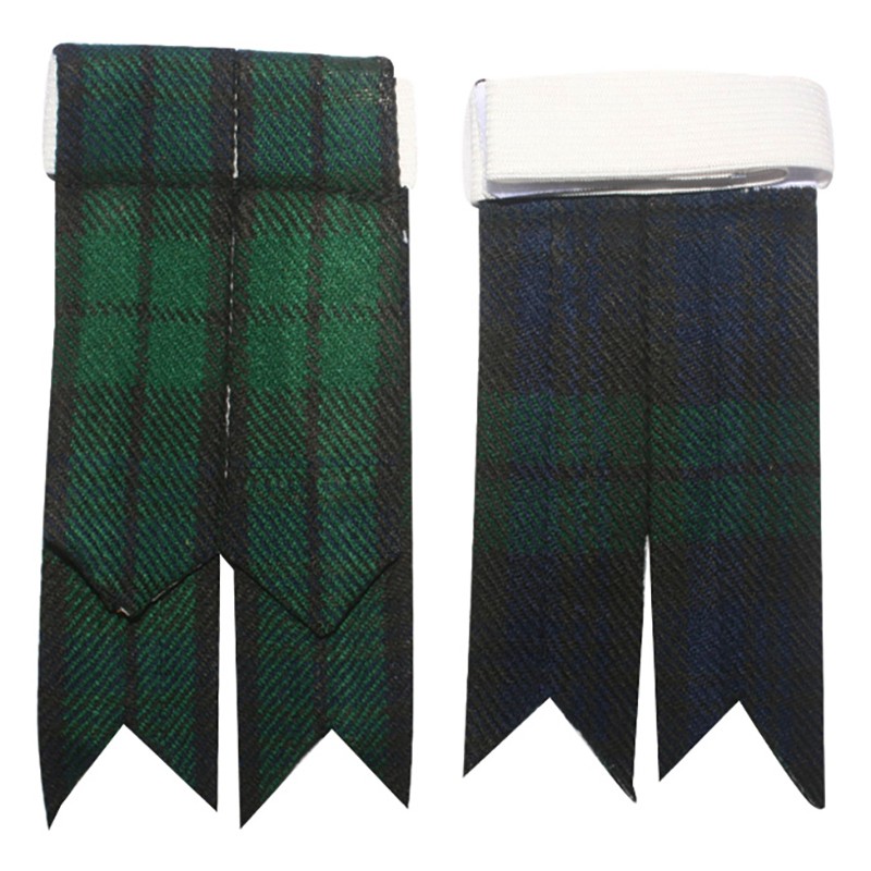 BRAND NEW BLACK WATCH TARTAN SOCKS FLASHES