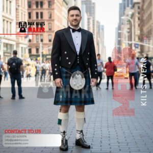 Prince Charlie Kilt Jacket With Waistcoat