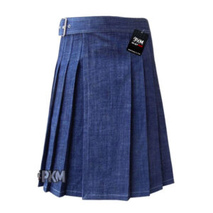 denim utility kilt