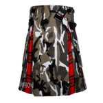 urban camouflage hybrid utility kilt