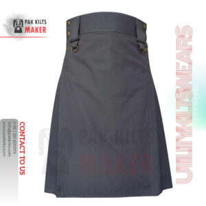 Gray Utility Kilt