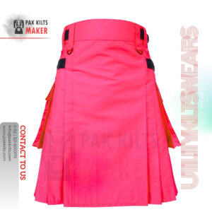 Pink Utility Kilt