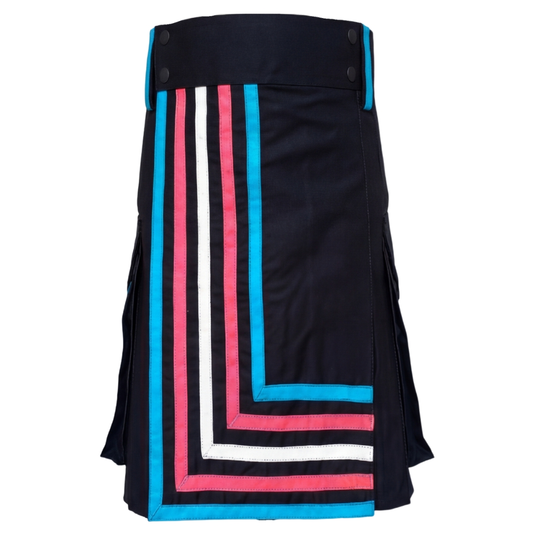 Black Cotton Pride Kilt Black Cotton Pride Kilt