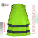 Neon Green Firefighter Utility Kilt