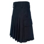 Men's Black Utility Kilt