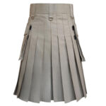 Modern Khaki Utility Kilt