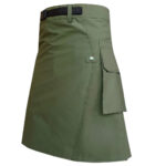 Olive Green Ripstop Hiking Kilt