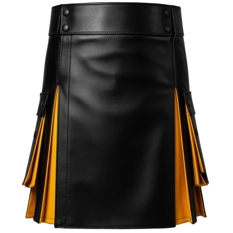 Leather Utility Kilt