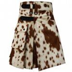 Cowhide Utility Kilt