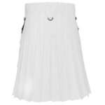 White Gothic Utility Kilt