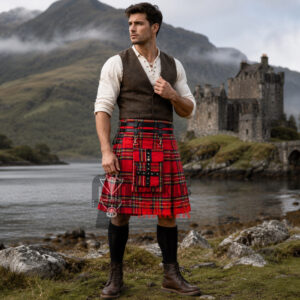 Royal Stewart Tartan Utility Kilt