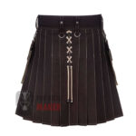 Brown & Khaki Utility Kilt